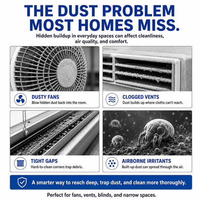 🧹Fan Cleaning Brush – Deep Clean Dust Fast Without Disassembly