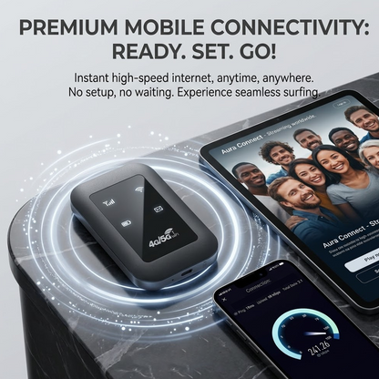 Darolio® 🔥2026 HOT SALE🔥LAST DAY 49% OFF❤️ Portable WiFi Hotspot: Your Private Secure WiFi for Anywhere in the World - One Device, Total Freedom