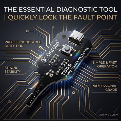 🔥Darolio® Inductor Signal Tester ⚡🖐️ One Tap to Detect Circuit Problems📡 Non-Contact & Easy to Use💡 Built for Fast Electronic Repairs🔥 HOT SALE — SAVE 50%