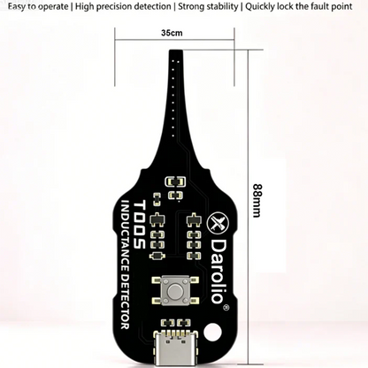 Darolio®🥳2026 HOT SALE🥳💞50K+ SOLD!💡⚙️ 50% OFF! In-Circuit Inductor Tester – One-button simplicity, clear indicator. Non-contact, rapid diagnosis. A must-have for electronics repair. 📟🕊️