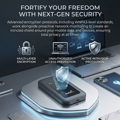 Darolio® 🔥2026 HOT SALE🔥LAST DAY 49% OFF❤️ Portable WiFi Hotspot: Your Private Secure WiFi for Anywhere in the World - One Device, Total Freedom