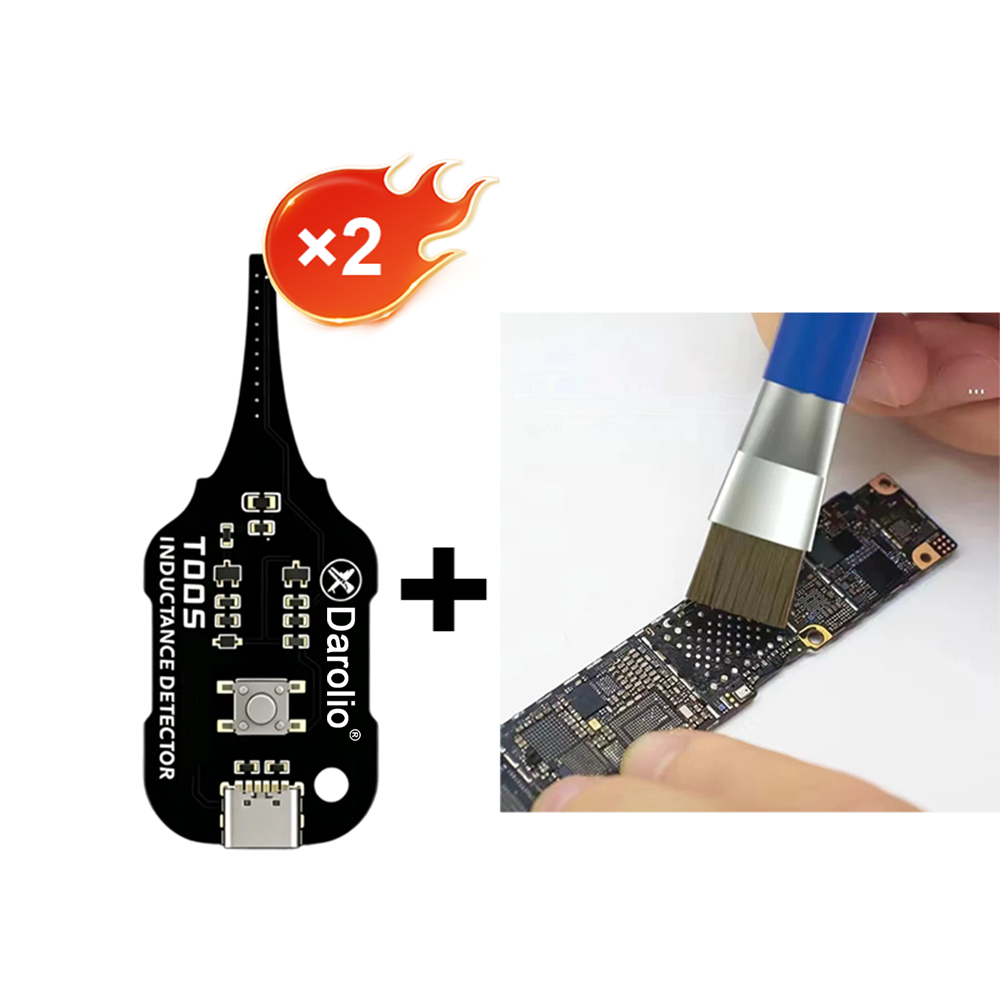 Darolio®🥳2026 HOT SALE🥳💞50K+ SOLD!💡⚙️ 50% OFF! In-Circuit Inductor Tester – One-button simplicity, clear indicator. Non-contact, rapid diagnosis. A must-have for electronics repair. 📟🕊️