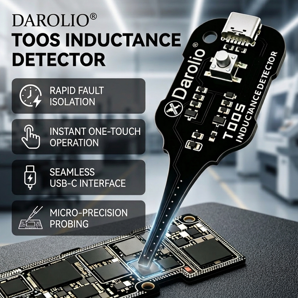 🔥Darolio® Inductor Signal Tester ⚡🖐️ One Tap to Detect Circuit Problems📡 Non-Contact & Easy to Use💡 Built for Fast Electronic Repairs🔥 HOT SALE — SAVE 50%