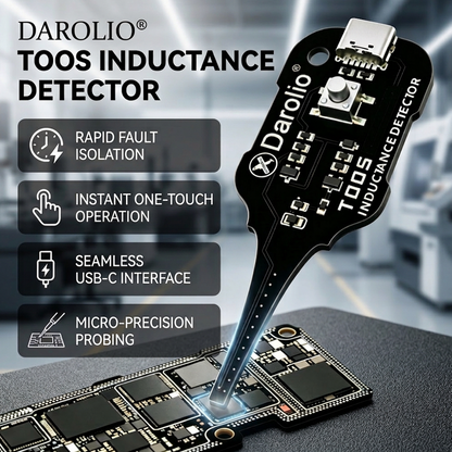 🔥Darolio® Inductor Signal Tester ⚡🖐️ One Tap to Detect Circuit Problems📡 Non-Contact & Easy to Use💡 Built for Fast Electronic Repairs🔥 HOT SALE — SAVE 50%