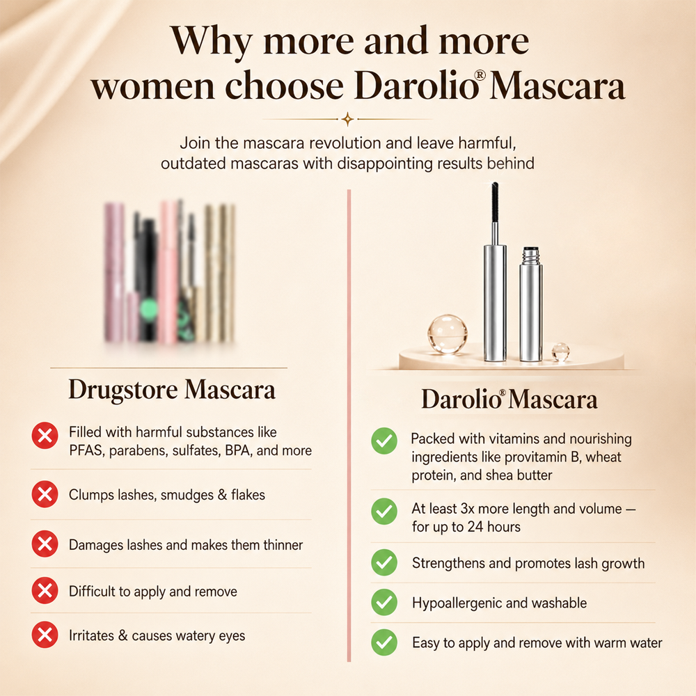 🎁Buy 1 Get 1 FREE✨ Darolio®Waterproof Curling & Lengthening Mascara ✨
