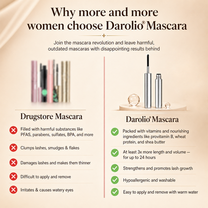🎁Buy 1 Get 1 FREE✨ Darolio®Waterproof Curling & Lengthening Mascara ✨