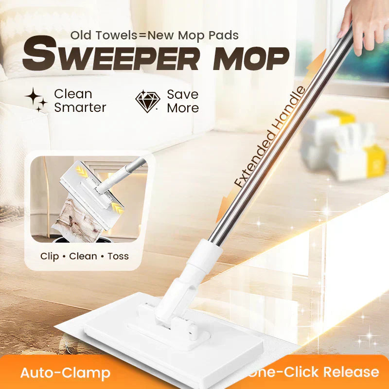 upsell-Darolio®🧹Disposable Dust Mop with 5 Reusable Cloths