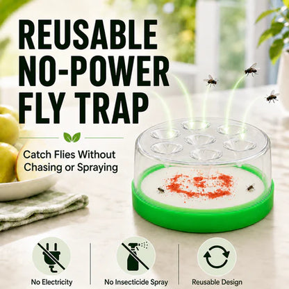 Darolio®🪰 Reusable Non-Electric Fly & Mosquito Trap – Safe, Durable🏡