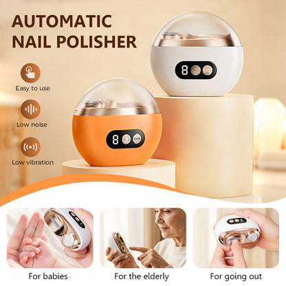 Darolio®3-in-1 💅Electric Nail Trimmer with Adjustable Speed, LED Light & Dust Collection – Rechargeable & Portable