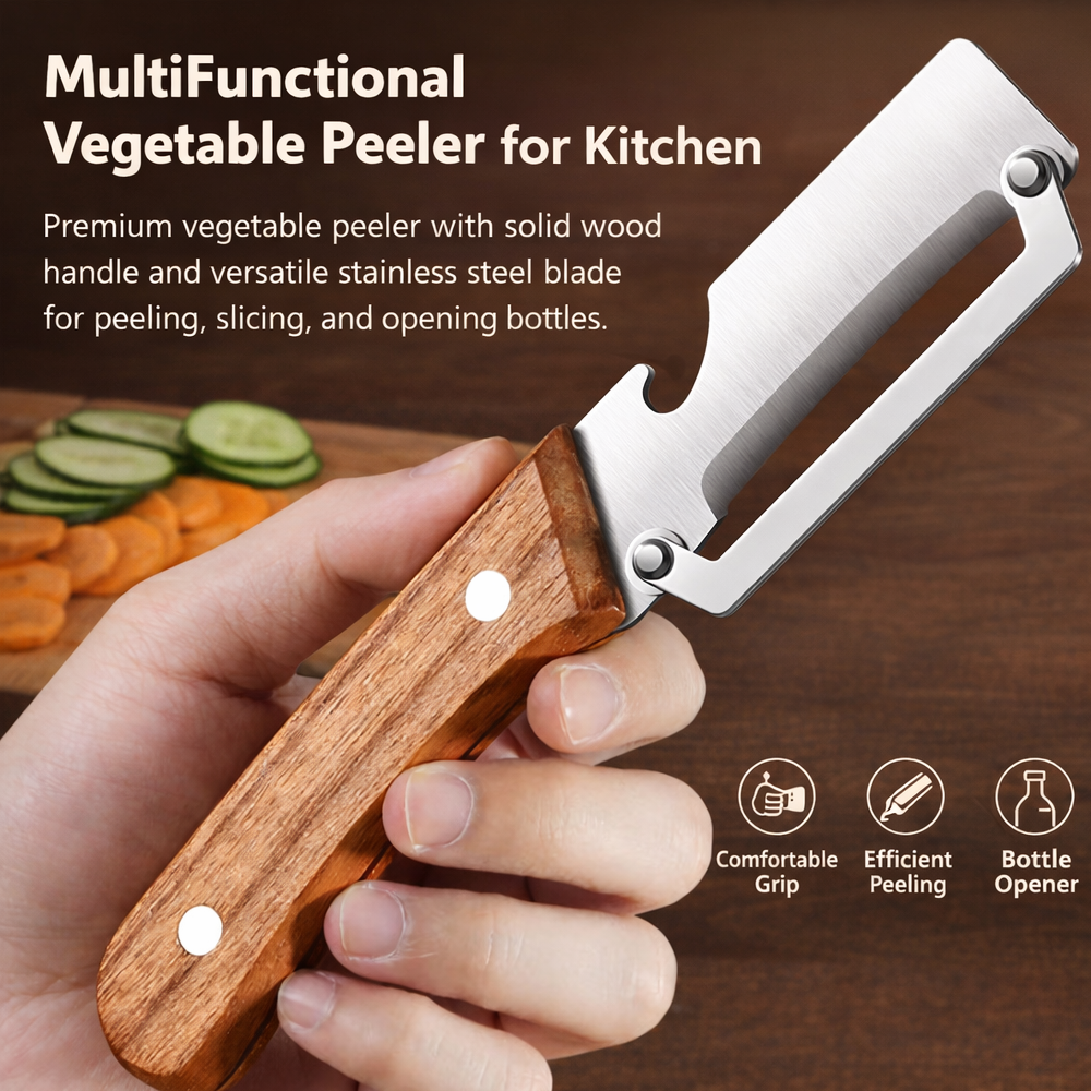 Darolio® 4-in-1 Vegetable Peeler 🥕🔪 | Easy Kitchen Tool