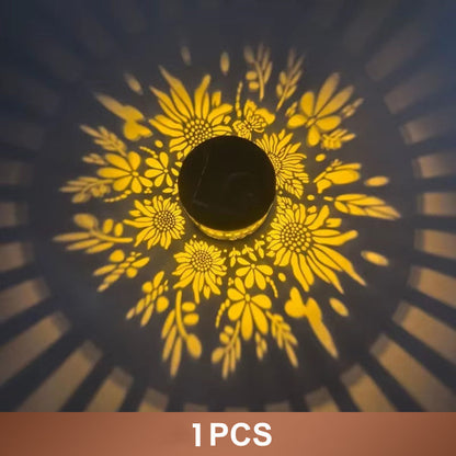 🌞 50% OFF NOW! 🌀 Solar Mandala Light – Stunning Pattern Projection, 2-in-1 Floor & Wall Design & IP65 Waterproof Auto On/Off 🌿