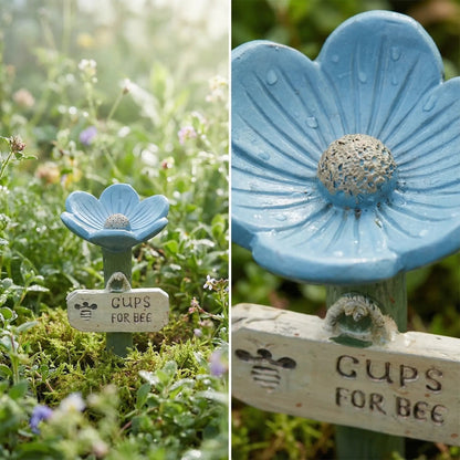 Darolio®🐝Flower-Shaped Bee Watering Station💧