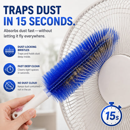🧹Fan Cleaning Brush – Deep Clean Dust Fast Without Disassembly