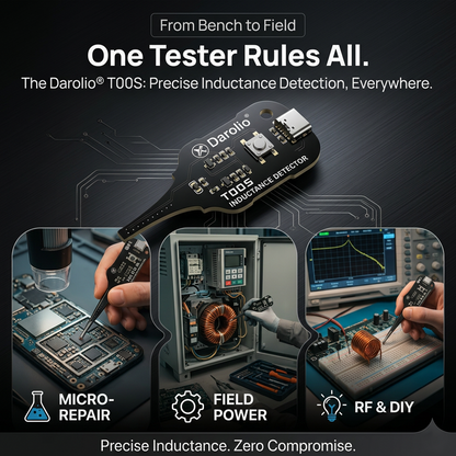 🔥Darolio® Inductor Signal Tester ⚡🖐️ One Tap to Detect Circuit Problems📡 Non-Contact & Easy to Use💡 Built for Fast Electronic Repairs🔥 HOT SALE — SAVE 50%