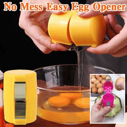 upsell🔥🔥🔥Limited-time 😮‍💨 Buy 1 Get 1 Free ！！！🍳 Quick Egg Cracker Tool – Open Hundreds Of Eggs Faster & Cleaner 🔥