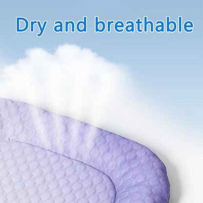 Darolio®❄️Pet Cooling Mat for Dogs & Cats 🐾  Naturally Cool Ice-Silk Pad • Breathable, Washable & Soft