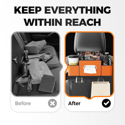 Darolio®⏳LAST DAY SALE 50% OFF!!⚡50K+ SOLD!✨Multifunctional car seat rear storage box