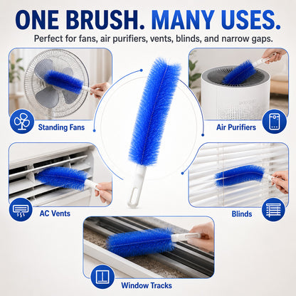 🧹Fan Cleaning Brush – Deep Clean Dust Fast Without Disassembly