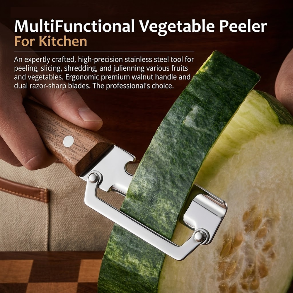 Darolio® 4-in-1 Vegetable Peeler 🥕🔪 | Easy Kitchen Tool