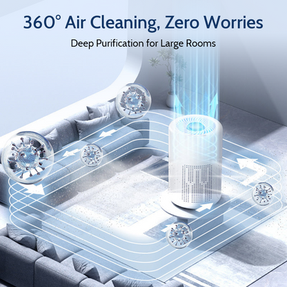 Darolio®🔇LAST DAY SALE 70% OFF 💐Silent Air Purifier – Peaceful sleep, no noise😴【Limited Offer】