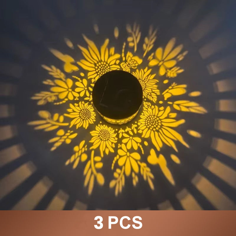 🌞 50% OFF NOW! 🌀 Solar Mandala Light – Stunning Pattern Projection, 2-in-1 Floor & Wall Design & IP65 Waterproof Auto On/Off 🌿