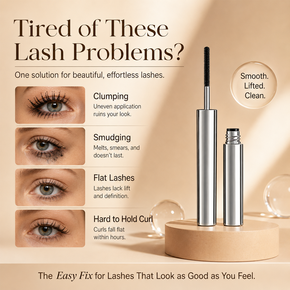 upsell🎁 Buy 1 Get 1 FREE✨ Waterproof Curling & Lengthening Mascara ✨ (Copy)