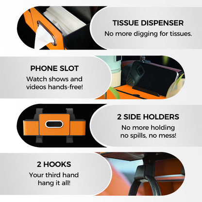 Darolio®⏳LAST DAY SALE 50% OFF!!⚡50K+ SOLD!✨Multifunctional car seat rear storage box