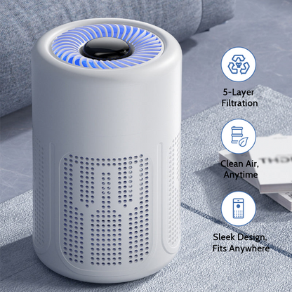 Darolio®🔇LAST DAY SALE 70% OFF 💐Silent Air Purifier – Peaceful sleep, no noise😴【Limited Offer】