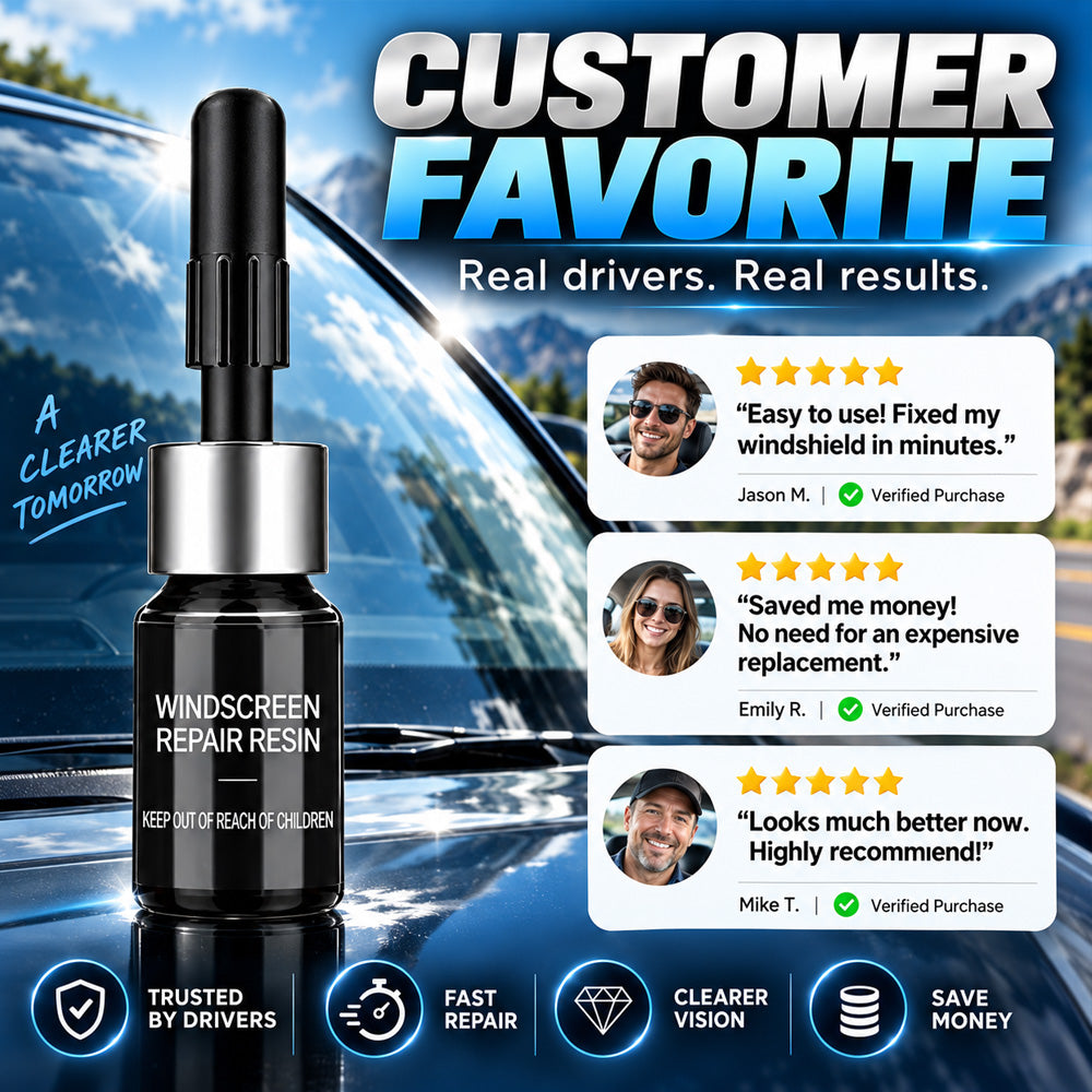 Limited-time Buy 1 Get 1 Free💥Cracks Gone Glass Repair Kit upsell