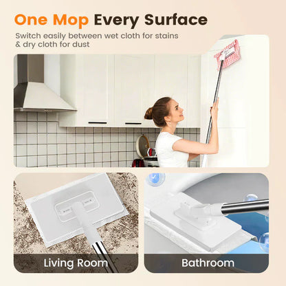 upsell-Darolio®🧹Disposable Dust Mop with 5 Reusable Cloths