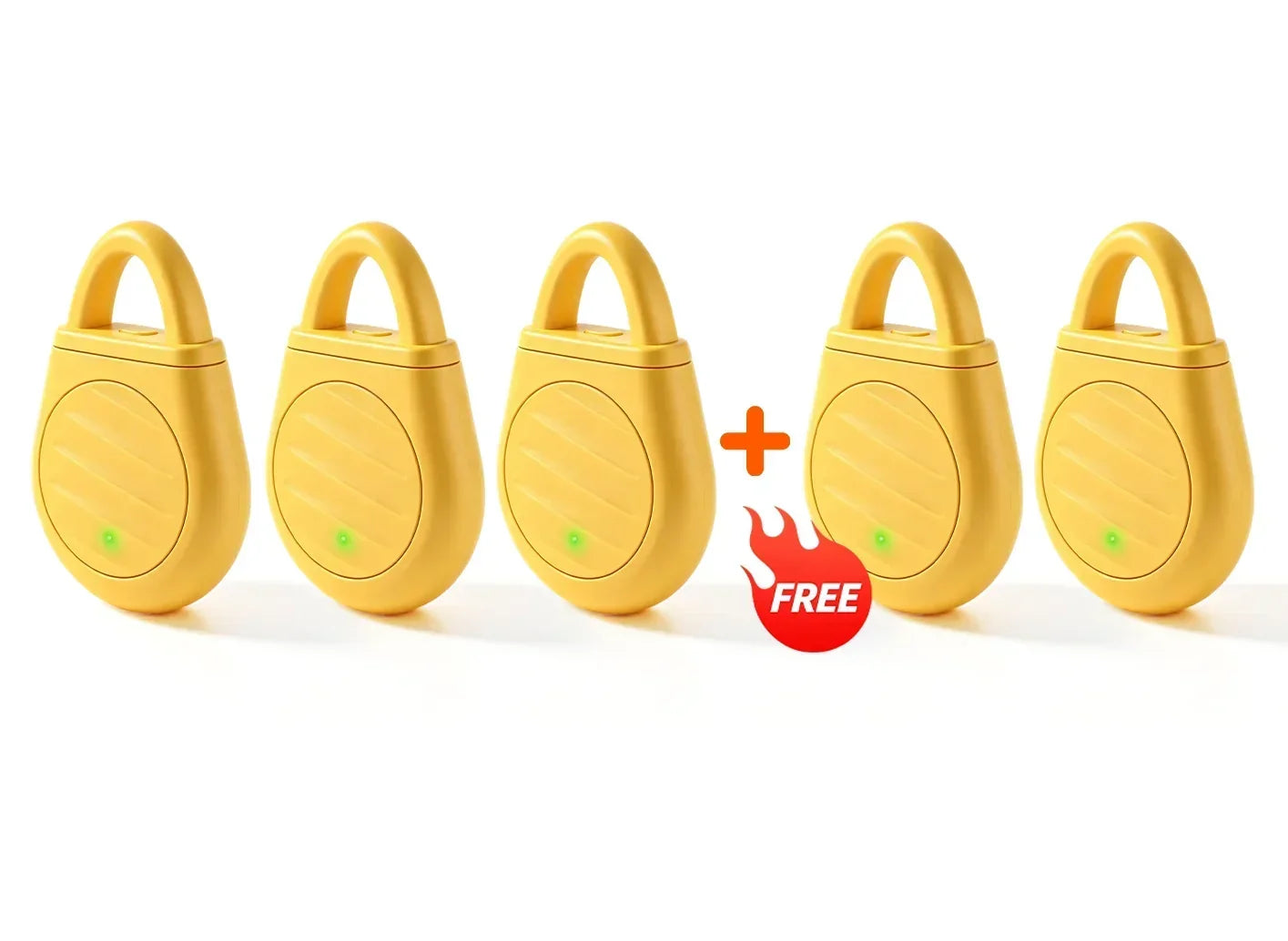 🔥Limited time: Buy 3 get 2 free!🐦 Darolio®Portable Ultrasonic Bird Repellent Keychain