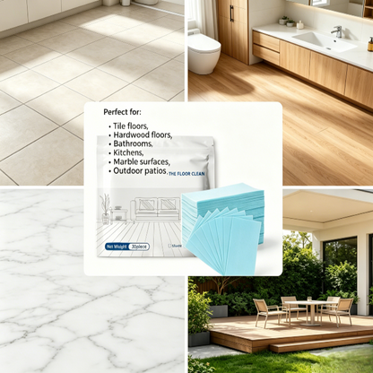 upsell🔥Darolio®📢📢55% OFF !! ⏰30-Pieces Multi-Effect Floor Cleaning Sheets (Copy)