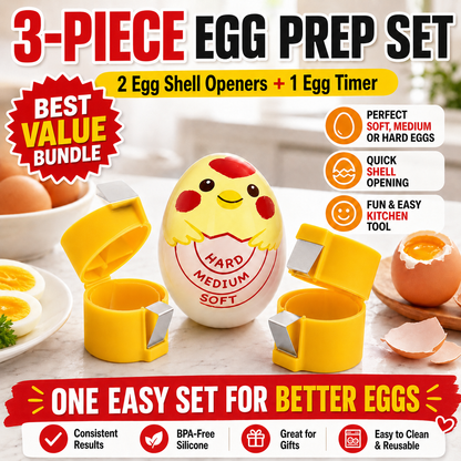 upsell🔥🔥🔥Limited-time 😮‍💨 Buy 1 Get 1 Free ！！！🍳 Quick Egg Cracker Tool – Open Hundreds Of Eggs Faster & Cleaner 🔥