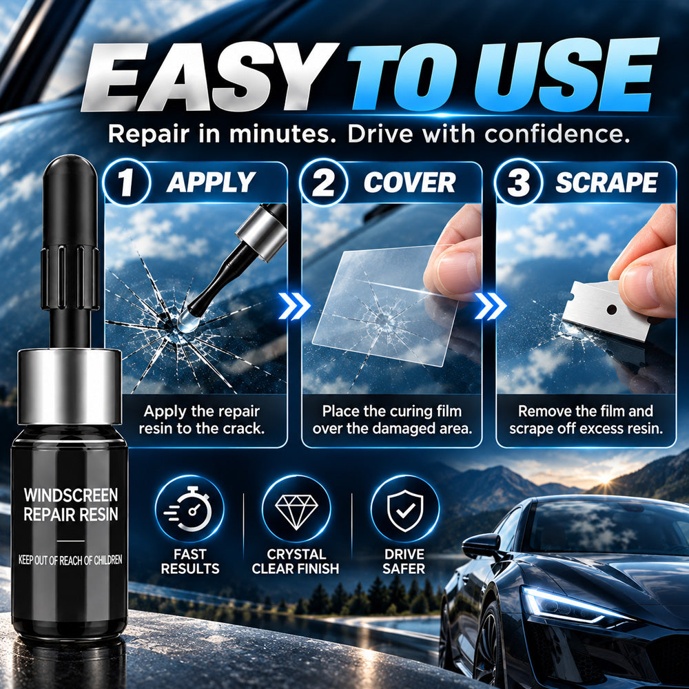 Limited-time Buy 1 Get 1 Free💥Cracks Gone Glass Repair Kit upsell