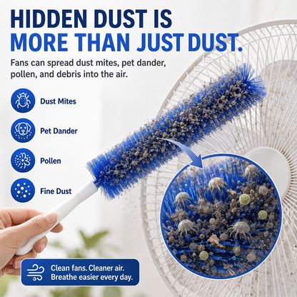 🧹Fan Cleaning Brush – Deep Clean Dust Fast Without Disassembly