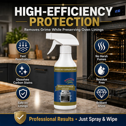 💥 LAST DAY SALE｜50% OFF 🌻Heavy Duty Oven & Cooktop Cleaner Spray 🔥🔥