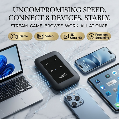 Darolio® 🔥2026 HOT SALE🔥LAST DAY 49% OFF❤️ Portable WiFi Hotspot: Your Private Secure WiFi for Anywhere in the World - One Device, Total Freedom