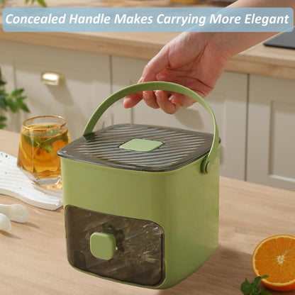 Darolio® 🧊Portable Ice Maker with Lid and Storage Box (48 cubes)