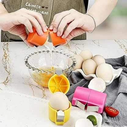 upsell🔥🔥🔥Limited-time 😮‍💨 Buy 1 Get 1 Free ！！！🍳 Quick Egg Cracker Tool – Open Hundreds Of Eggs Faster & Cleaner 🔥
