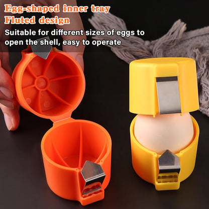 upsell🔥🔥🔥Limited-time 😮‍💨 Buy 1 Get 1 Free ！！！🍳 Quick Egg Cracker Tool – Open Hundreds Of Eggs Faster & Cleaner 🔥