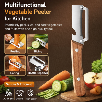 Darolio® 4-in-1 Vegetable Peeler 🥕🔪 | Easy Kitchen Tool