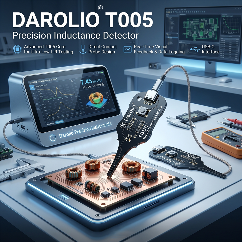 🔥Darolio® Inductor Signal Tester ⚡🖐️ One Tap to Detect Circuit Problems📡 Non-Contact & Easy to Use💡 Built for Fast Electronic Repairs🔥 HOT SALE — SAVE 50%