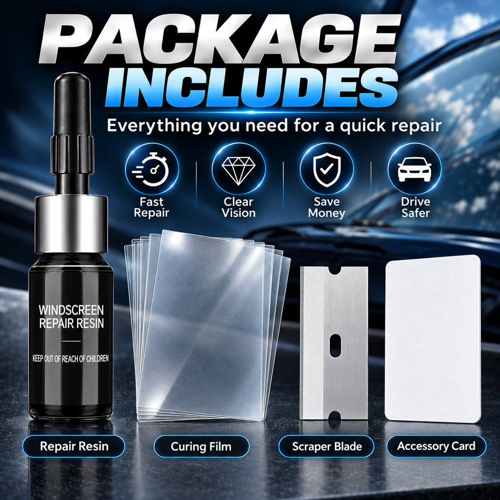 Limited-time Buy 1 Get 1 Free💥Cracks Gone Glass Repair Kit upsell