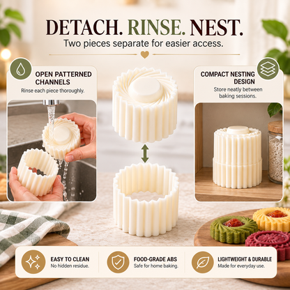 ✨ 50% OFF | 🥮2-in-1 Dual-Ended Pastry Mold (Over 50K Sold!)