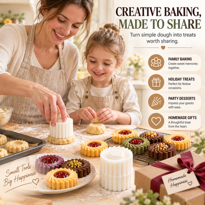 ✨ 50% OFF | 🥮2-in-1 Dual-Ended Pastry Mold (Over 50K Sold!)
