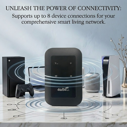Darolio® 🔥2026 HOT SALE🔥LAST DAY 49% OFF❤️ Portable WiFi Hotspot: Your Private Secure WiFi for Anywhere in the World - One Device, Total Freedom