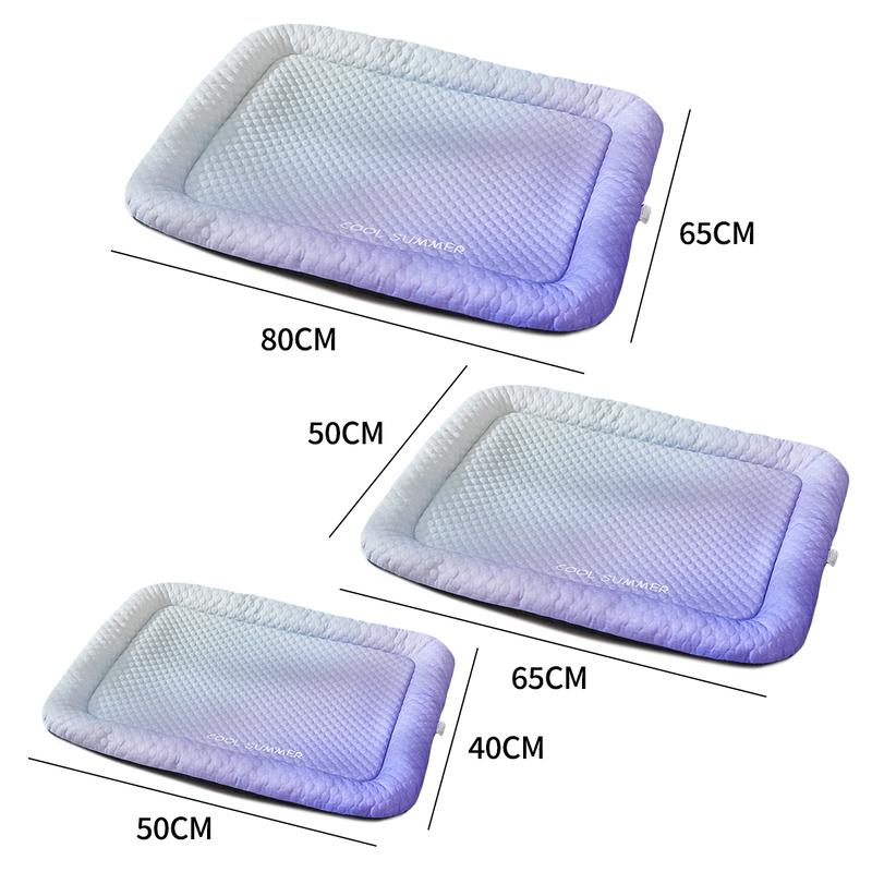 Darolio®❄️Pet Cooling Mat for Dogs & Cats 🐾  Naturally Cool Ice-Silk Pad • Breathable, Washable & Soft