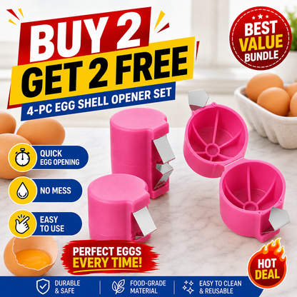 upsell🔥🔥🔥Limited-time 😮‍💨 Buy 1 Get 1 Free ！！！🍳 Quick Egg Cracker Tool – Open Hundreds Of Eggs Faster & Cleaner 🔥