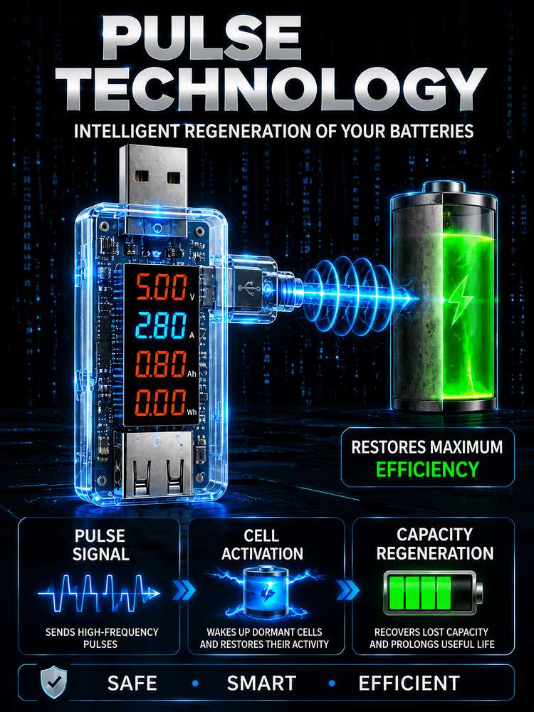 ⚡50% OFF |🔌USB Smartphone Battery Repair Dongle – Plug‑&‑Play, No Disassembly, Optimise Your Phone Battery Performance!