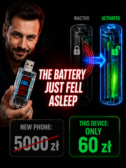⚡50% OFF |🔌USB Smartphone Battery Repair Dongle – Plug‑&‑Play, No Disassembly, Optimise Your Phone Battery Performance!